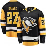 Camiseta Hockey Pittsburgh Penguins Ryan Graves Primera Breakaway Negro