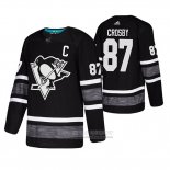 Camiseta Hockey Pittsburgh Penguins Sidney Crosby 2019 All Star Negro2