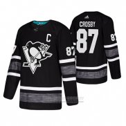 Camiseta Hockey Pittsburgh Penguins Sidney Crosby 2019 All Star Negro2