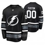 Camiseta Hockey Tampa Bay Lightning Personalizada 2019 All Star Negro