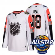 Camiseta Hockey Vegas Golden Knights 18 James Blanco 2018 All Star Autentico