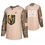 Camiseta Hockey Vegas Golden Knights Alex Tuch Dia De Los Veteranos Camuflaje