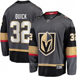 Camiseta Hockey Vegas Golden Knights Jonathan Quick Primera Breakaway Gris