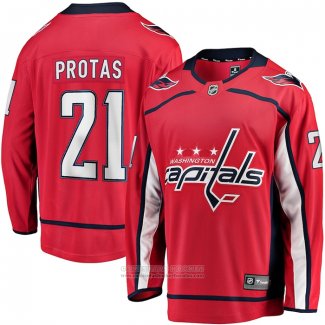 Camiseta Hockey Vegas Washington Capitals Aliaksei Protas Primera Breakaway Rojo