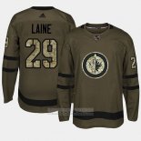 Camiseta Hockey Winnipeg Jets Patrik Laine Camuflaje Salute To Service