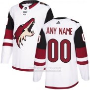 Camiseta Hockey Arizona Coyotes Segunda Personalizada Blanco