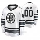 Camiseta Hockey Boston Bruins Personalizada 2019 All Star Blanco