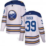 Camiseta Hockey Buffalo Sabres 39 Dominik Hasek Autentico 2018 Winter Classic Blanco