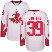 Camiseta Hockey Canada Logan Couture 39 2016 World Cup Blanco