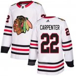 Camiseta Hockey Chicago Blackhawks 22 Ryan Carpenter Road Autentico Blanco