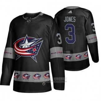 Camiseta Hockey Columbus Blue Jackets Seth Jones Team Logo Fashion