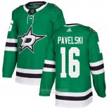 Camiseta Hockey Dallas Stars 16 Joe Pavelski Primera Autentico Verde