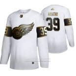 Camiseta Hockey Detroit Red Wings Anthony Mantha Golden Edition Blanco