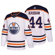 Camiseta Hockey Edmonton Oilers 44 Zack Kassian 2018 Blanco