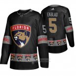 Camiseta Hockey Florida Panthers Aaron Ekblad Team Logo Fashion