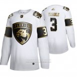 Camiseta Hockey Florida Panthers Keith Yandle Golden Edition Blanco