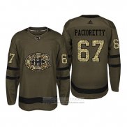 Camiseta Hockey Montreal Canadiens 67 Max Pacioretty Camuflaje Salute To Service