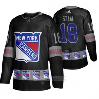 Camiseta Hockey New York Rangers Marc Staal Team Logo Fashion