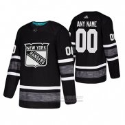 Camiseta Hockey New York Rangers Personalizada 2019 All Star Negro2