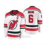 Camiseta Hockey Nino New Jersey Devils Andy Greene Alterno Breakaway Blanco