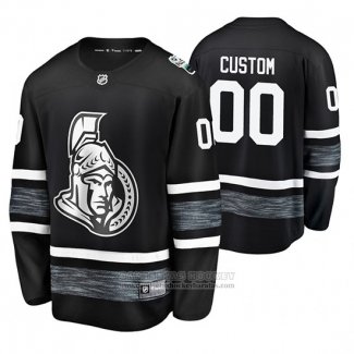 Camiseta Hockey Ottawa Senators Personalizada 2019 All Star Negro