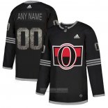 Camiseta Hockey Ottawa Senators Personalizada Black Shadow