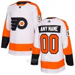 Camiseta Hockey Philadelphia Flyers Segunda Personalizada Blanco