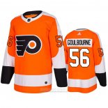 Camiseta Hockey Philadelphia Flyers Tyrell Goulbourne Primera Autentico Naranja