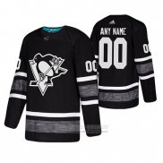 Camiseta Hockey Pittsburgh Penguins Personalizada 2019 All Star Negro2