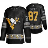 Camiseta Hockey Pittsburgh Penguins Sidney Crosby Team Logo Fashion