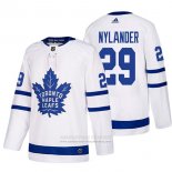 Camiseta Hockey Toronto Maple Leafs 29 William Nylander Segunda 2017-2018 Blanco