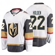 Camiseta Hockey Vegas Golden Knights Nick Holden 2019 Segunda Fanatics Breakaway Blanco