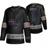 Camiseta Hockey Washington Capitals Pheonix Copley Team Logo Fashion