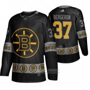 Camiseta Hockey Boston Bruins Patrice Bergeron Team Logo Fashion