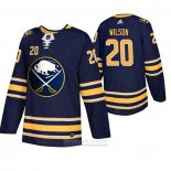 Camiseta Hockey Buffalo Sabres 20 Scott Wilson Primera Autentico Azul