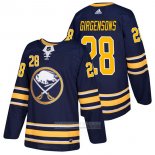 Camiseta Hockey Buffalo Sabres 28 Zemgus Girgensons Primera Autentico 2018 Azul