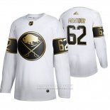 Camiseta Hockey Buffalo Sabres Brandon Montour Golden Edition Blanco