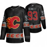 Camiseta Hockey Calgary Flames Sam Bennett Team Logo Fashion