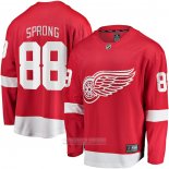 Camiseta Hockey Detroit Red Wings Daniel Sprong Primera Breakaway Rojo