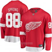 Camiseta Hockey Detroit Red Wings Daniel Sprong Primera Breakaway Rojo