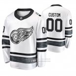 Camiseta Hockey Detroit Red Wings Personalizada 2019 All Star Blanco