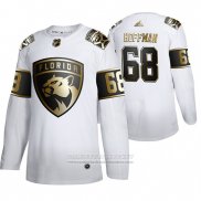 Camiseta Hockey Florida Panthers Mike Hoffman Golden Edition Blanco