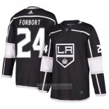 Camiseta Hockey Los Angeles Kings Derek Forbort Primera Negro