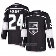 Camiseta Hockey Los Angeles Kings Derek Forbort Primera Negro