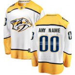 Camiseta Hockey Nashville Predators Segunda Personalizada Blanco