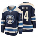 Camiseta Hockey Nino Columbus Blue Jackets Dean Kukan 2019 Alterno Breakaway Azul