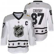 Camiseta Hockey Nino Pittsburgh Penguins Sidney Crosby 87 2017 All Star Blanco