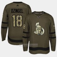 Camiseta Hockey Ottawa Senators Ryan Dzingel Camuflaje Salute To Service