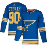 Camiseta Hockey St. Louis Blues 38 Pavol Demitra Alterno Autentico Azul