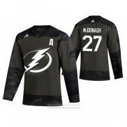 Camiseta Hockey Tampa Bay Lightning Ryan Mcdonagh 2019 Dia De Los Veteranos Camuflaje